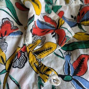 100% Cotton JCrew Camp Collar Shirt